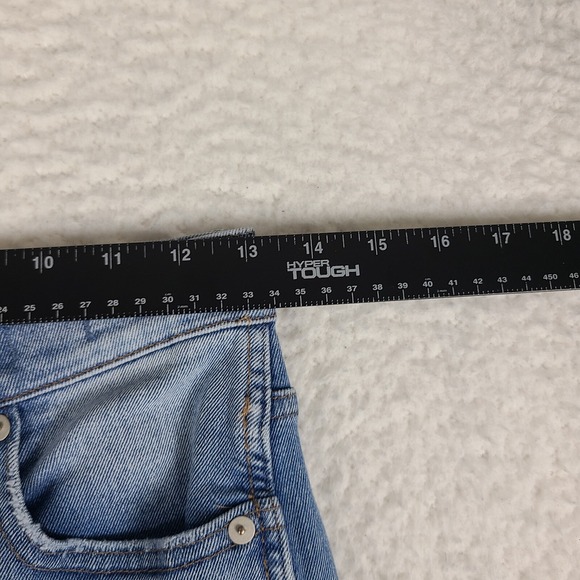 Madewell Jeans Womens 25 Skinny Crop 10" High Rise Light Wash Blue - Picture 3 of 12